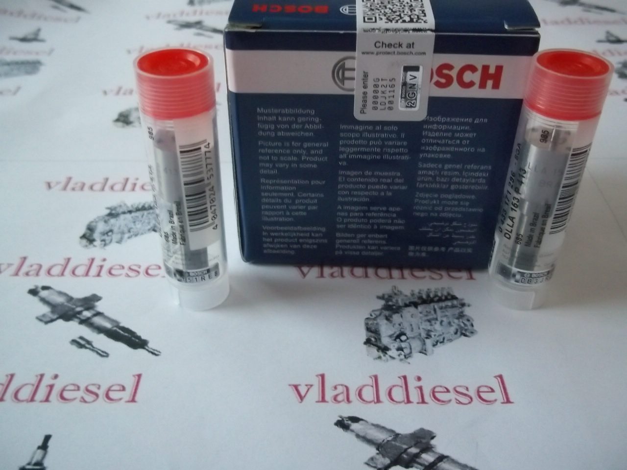 РАСПЫЛИТЕЛЬ ФОРСУНКИ ДИЗЕЛЬНЫЙ DAF360, 1278695