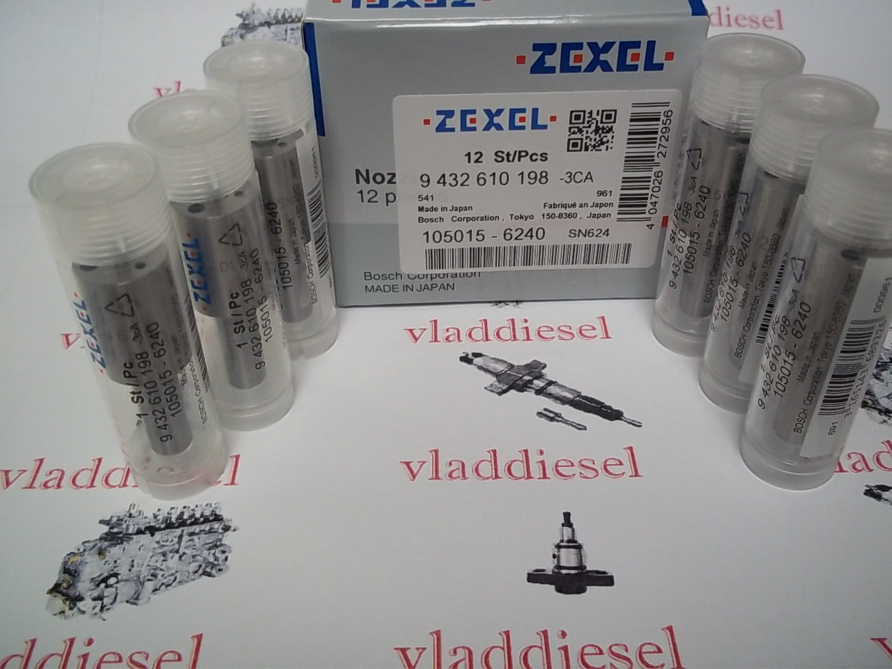 РАСПЫЛИТЕЛЬ ФОРСУНКИ ДИЗЕЛЬНЫЙ HINO