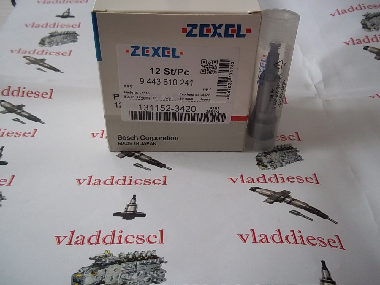 ПЛУНЖЕРНАЯ ПАРА MITSUBISHI FUSO