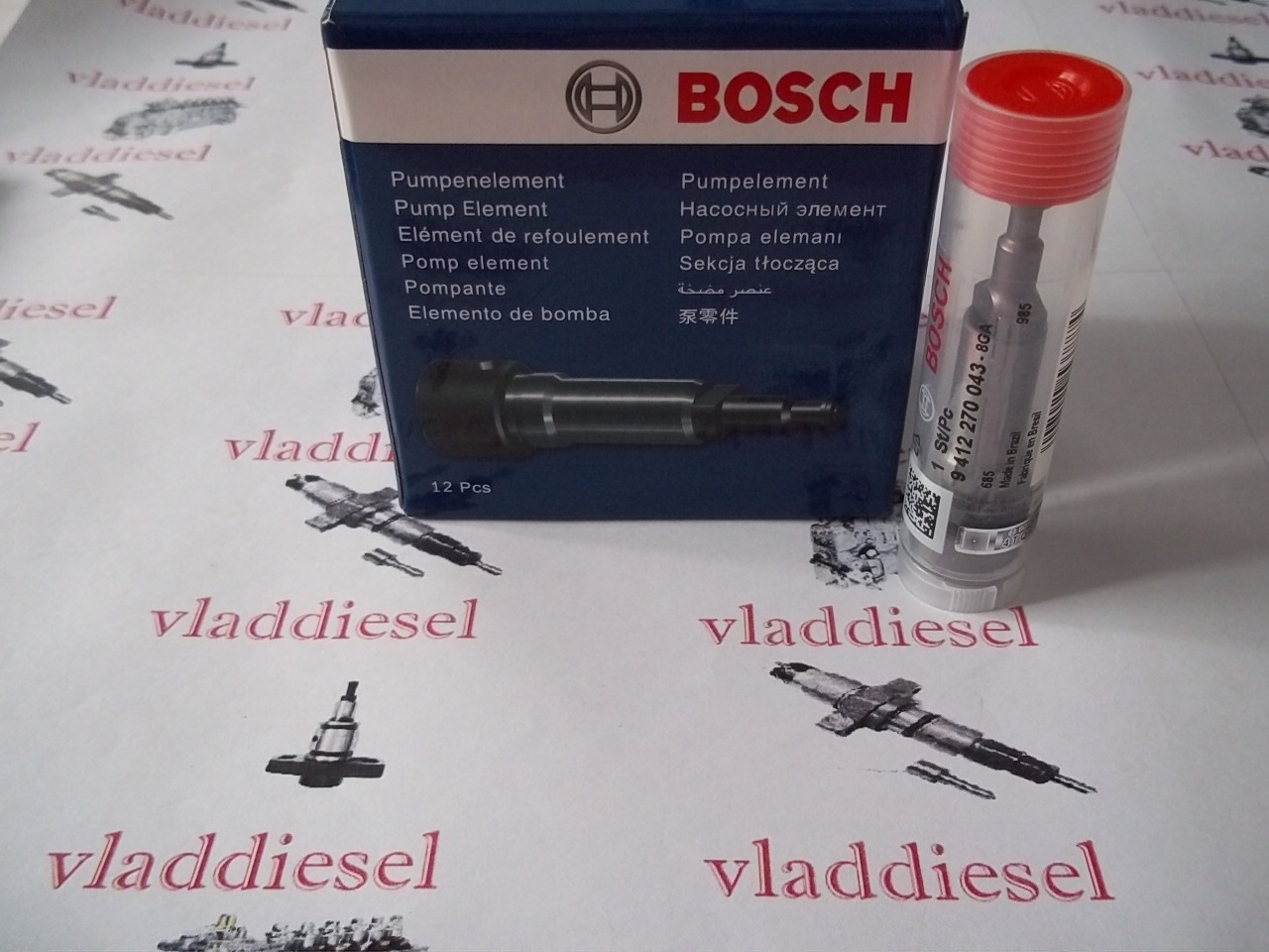 ПЛУНЖЕРНАЯ ПАРА CUMMINC, SAMSUNS HEAVY INDUSTRIY