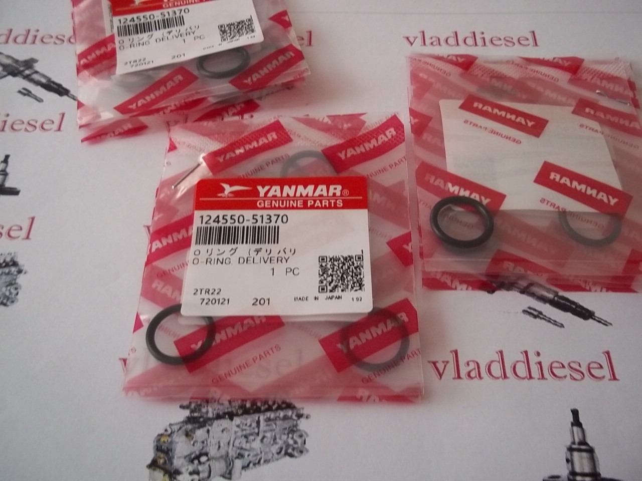 САЛЬНИКИ, ПРОКЛАДКИ, РЕЗИНКИ ТНВД YANMAR, KOMATSU, DAEWOO