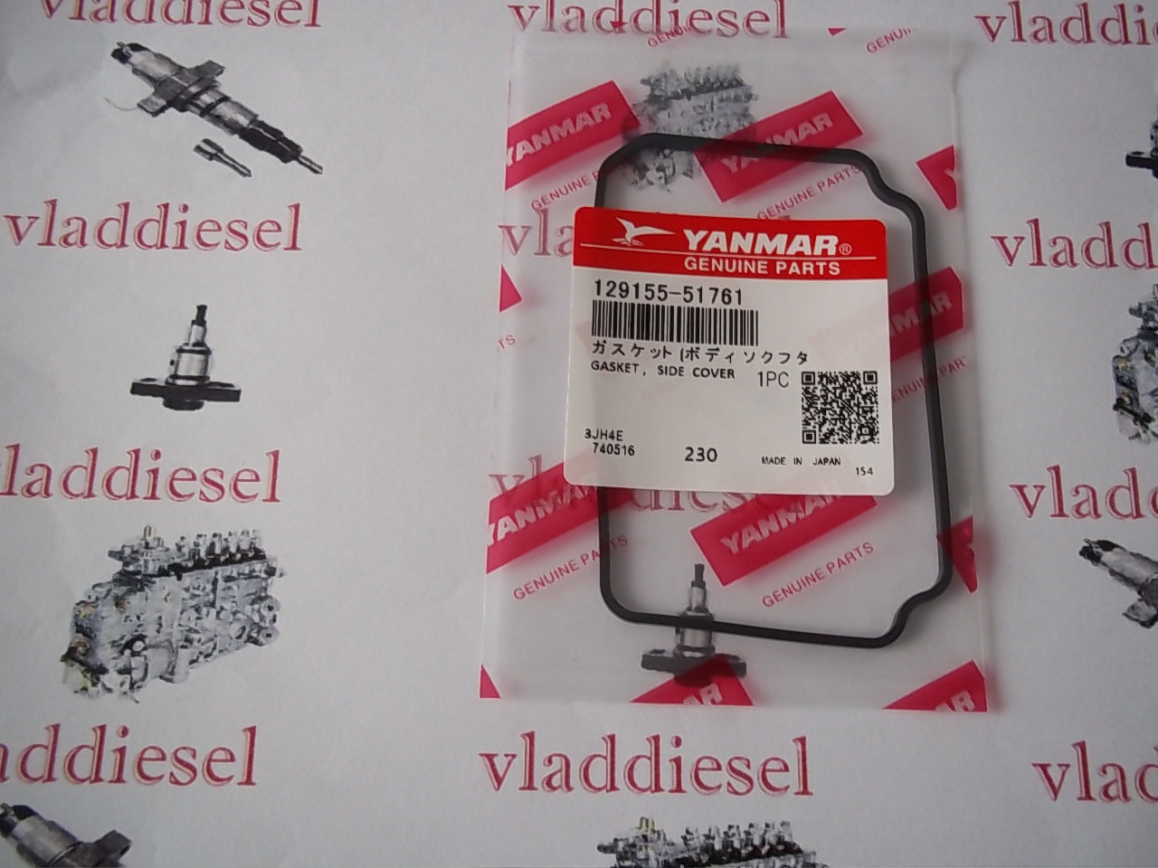 САЛЬНИКИ, ПРОКЛАДКИ, РЕЗИНКИ ТНВД YANMAR, KOMATSU, DAEWOO